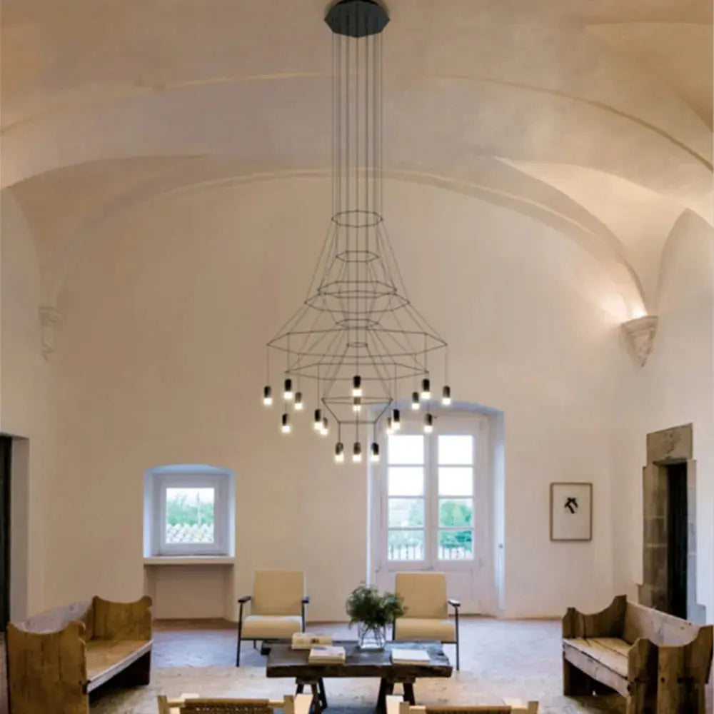 Postmodern Long Chandelier — alternate product view 5