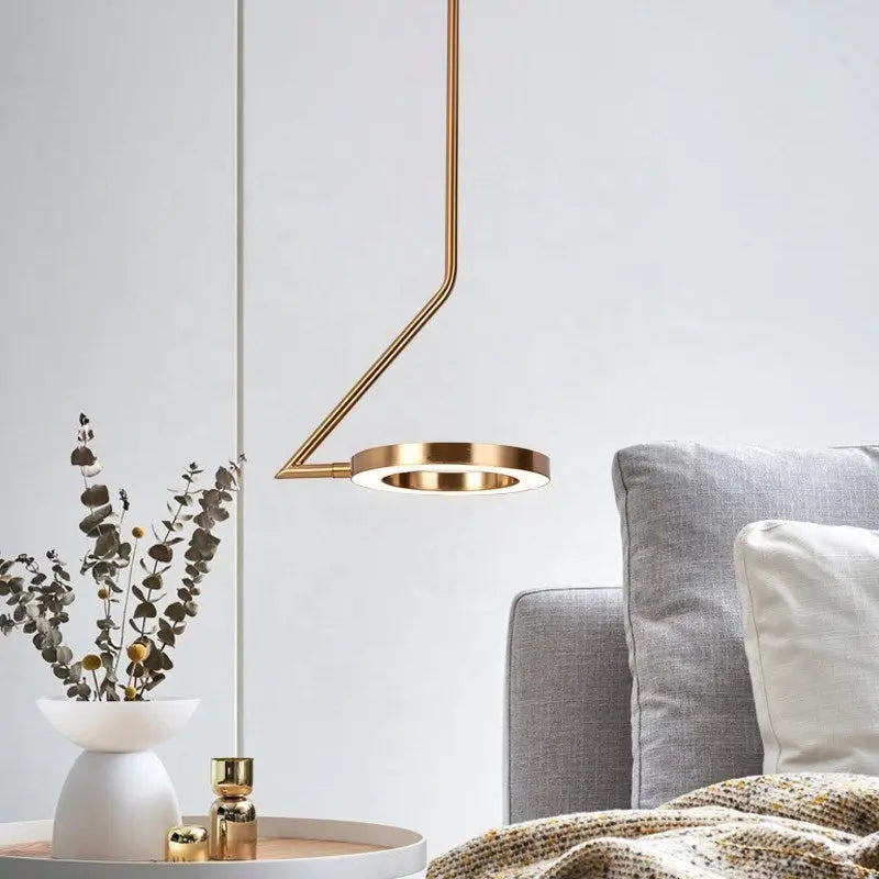 Postmodern Line Ring Lamp — alternate product view 4