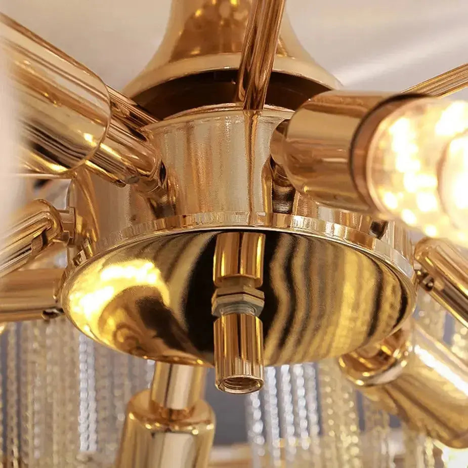 Modern Gold Tassel Decorative Chandelier — alternate product view 6