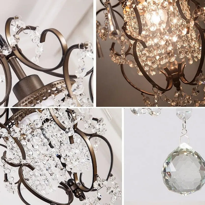 Crystal Mini Chandelier — alternate product view 8