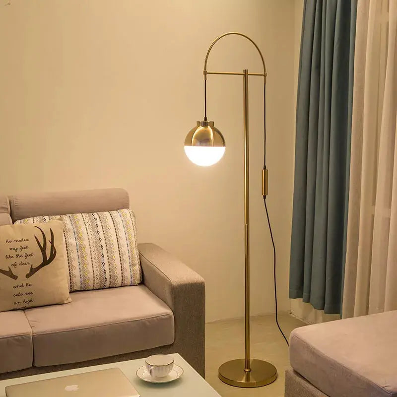 Nordic Modern Gold Lamp Floor Lamp — alternate product view 6