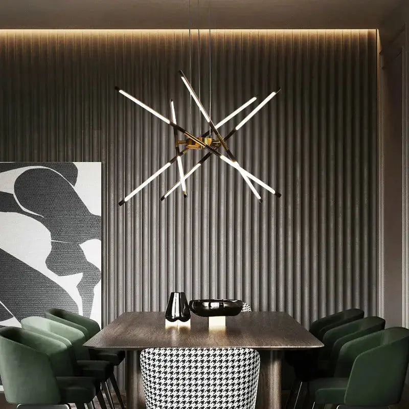 Creative Branch Acrylic Chandelier — alternate product view 2