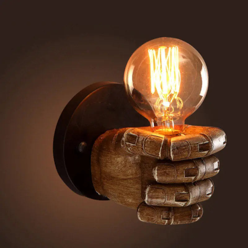 Hand Shaped One Wall Light Lamp — alternate product view 5