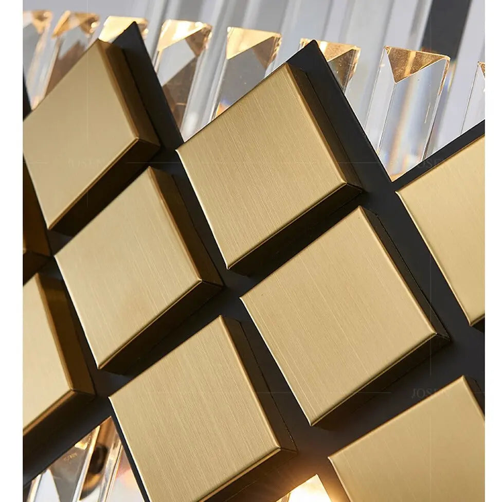 Modern Art Deco Crystal Chandelier — alternate product view 7
