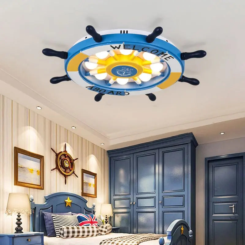 Mediterranean Decoration Kids Room Chandelier — alternate product view 1