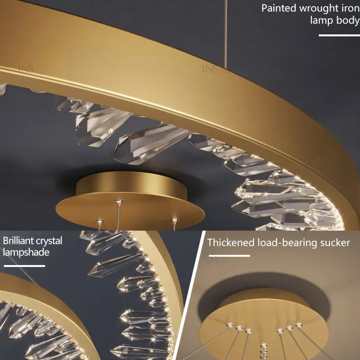 Luxury Dining Room Crystal Chandelier — alternate product view 8