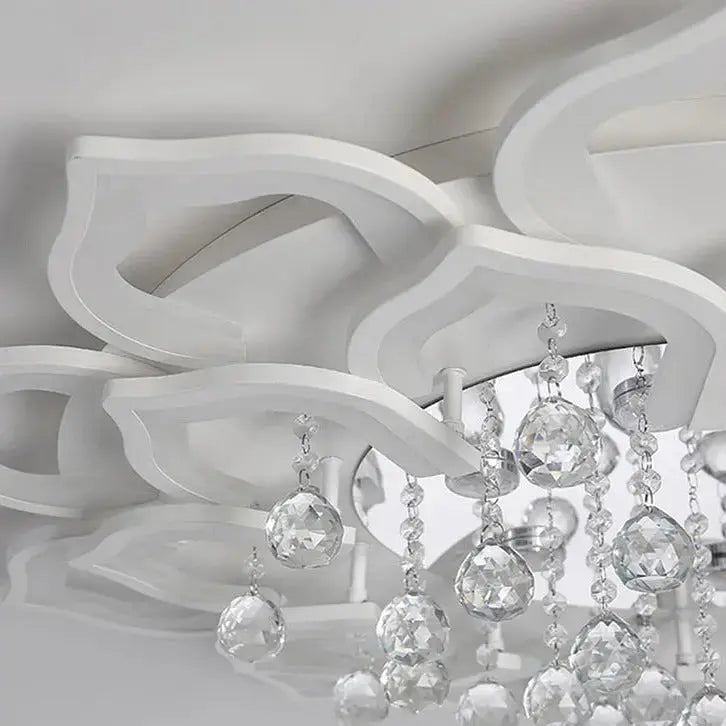 Modern Crystal Ceiling Chandelier — alternate product view 5