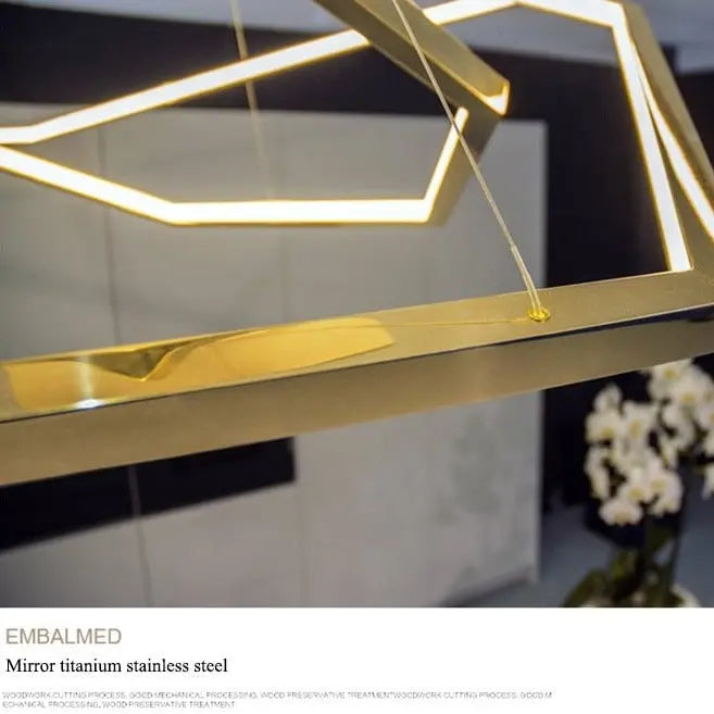 New Post-Modern Chandelier — alternate product view 6