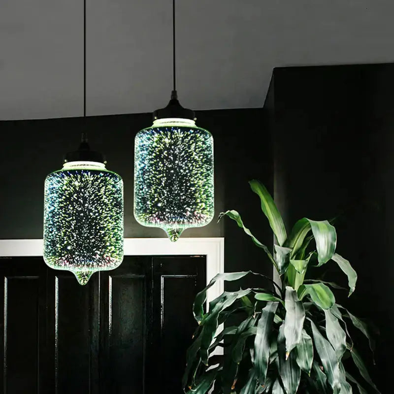 Modern 3D Colorful Pendant Lamp - A — alternate product view 10