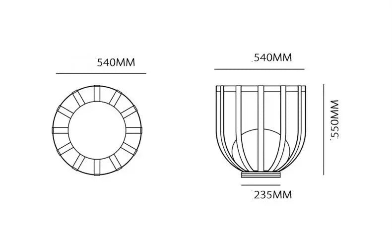 Outdoor Terrace Flower Stand Lamp — alternate product view 12