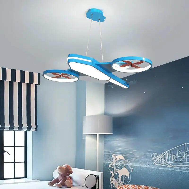Modern Ceiling Light Aircraft Led Chandelier — alternate product view 6