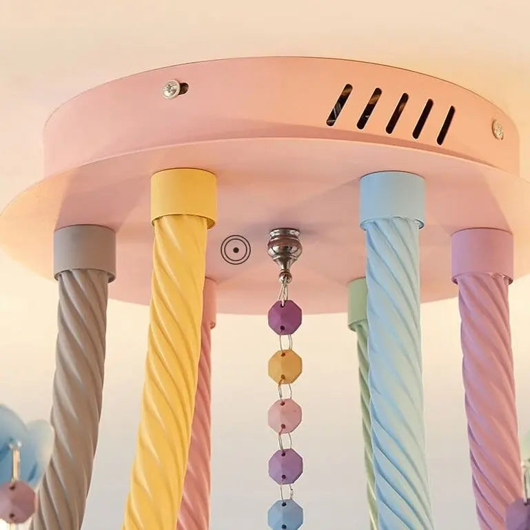 Modern Colorful Ceiling Chandelier For Kids — alternate product view 7