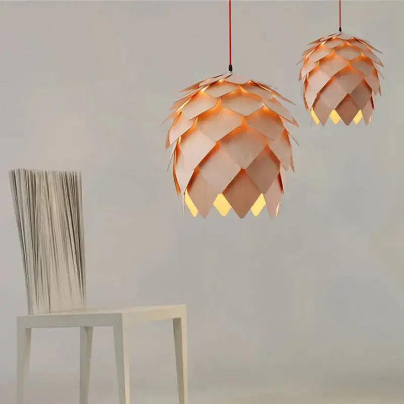 Modern DIY Wooden Pendant Lamp — alternate product view 6
