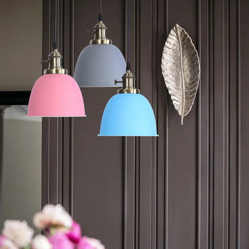 Creative Multi-Color Modern Metal Pendant Light — alternate product view 14