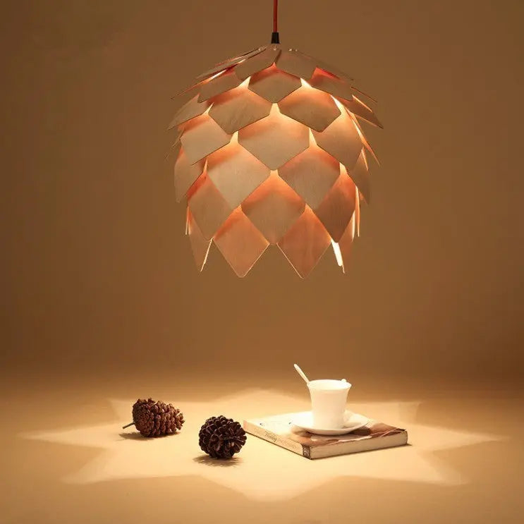 Modern DIY Wooden Pendant Lamp — alternate product view 7