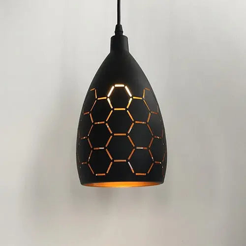 New Hollow Metal Cage Pendant Lamp — alternate product view 3