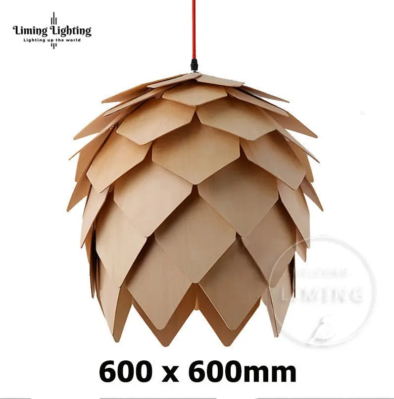 Modern DIY Wooden Pendant Lamp — alternate product view 14