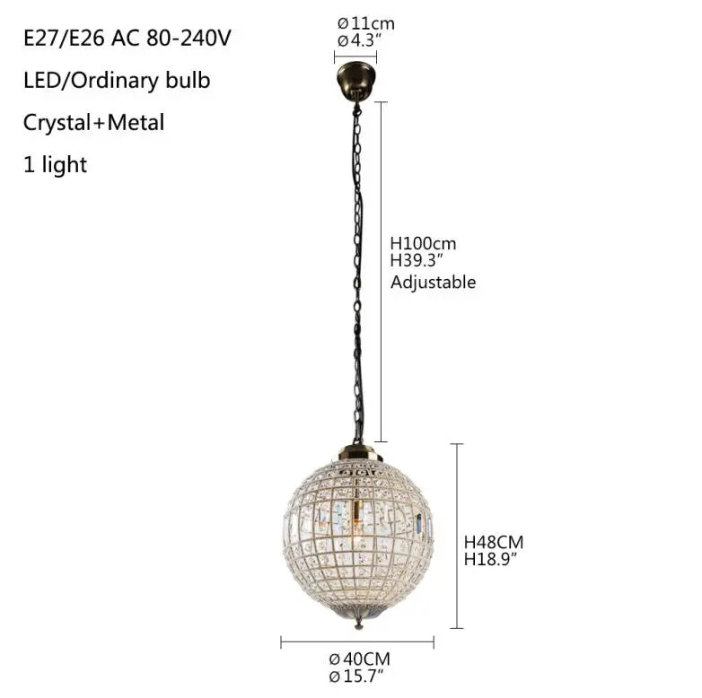 Retro Vintage Royal Empire Ball Style Chandelier — alternate product view 8