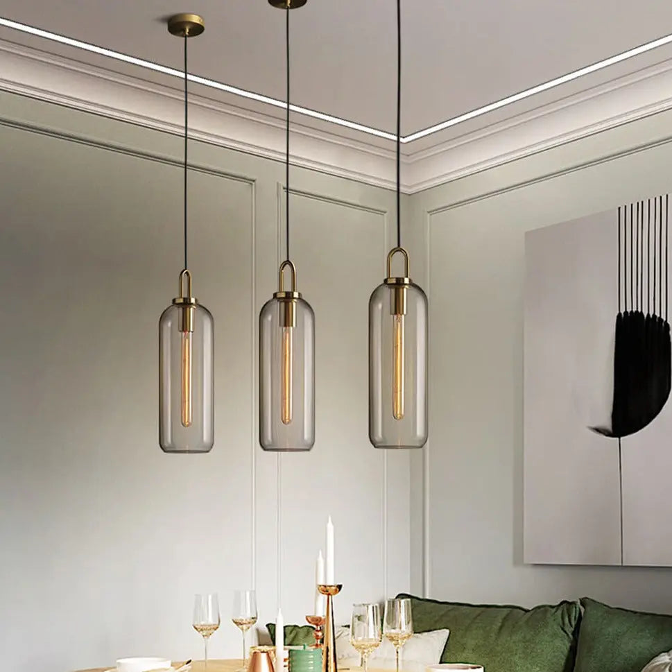 Modern Unique Single Pendant Light — alternate product view 1