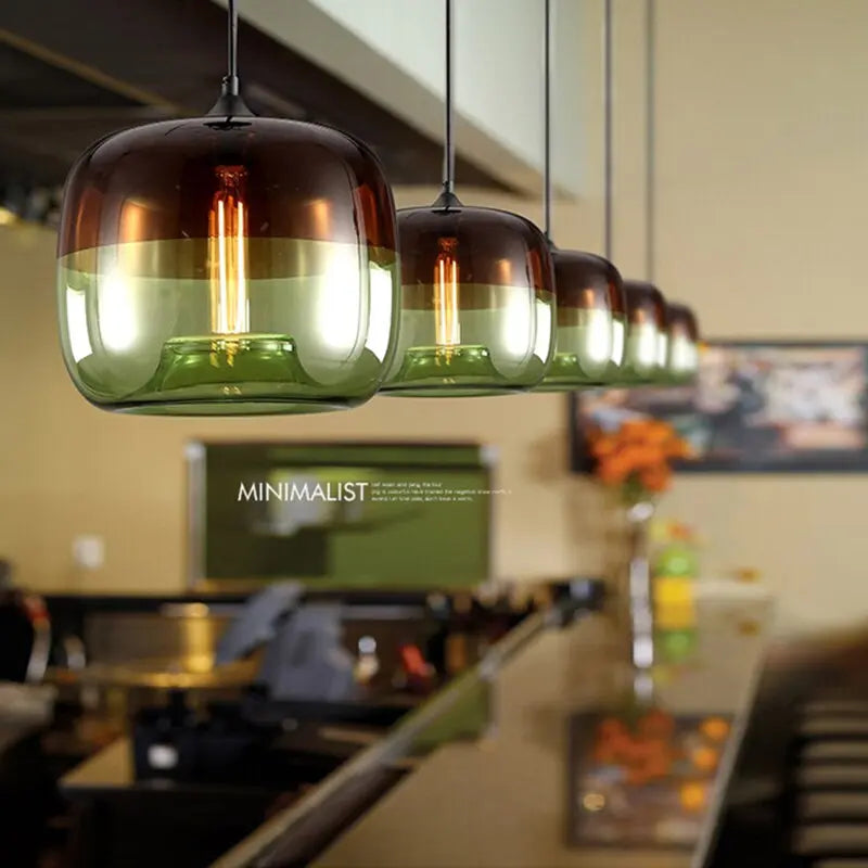 Hanging Colorful Pendant Lamp — alternate product view 3