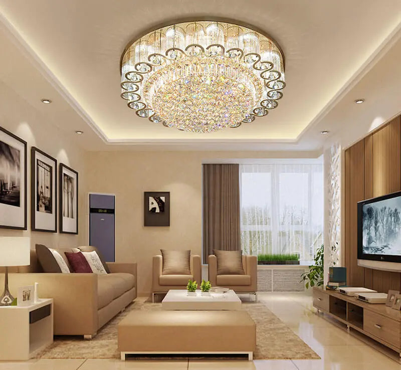 Luxury Crystal Ceiling Chandelier — alternate product view 7