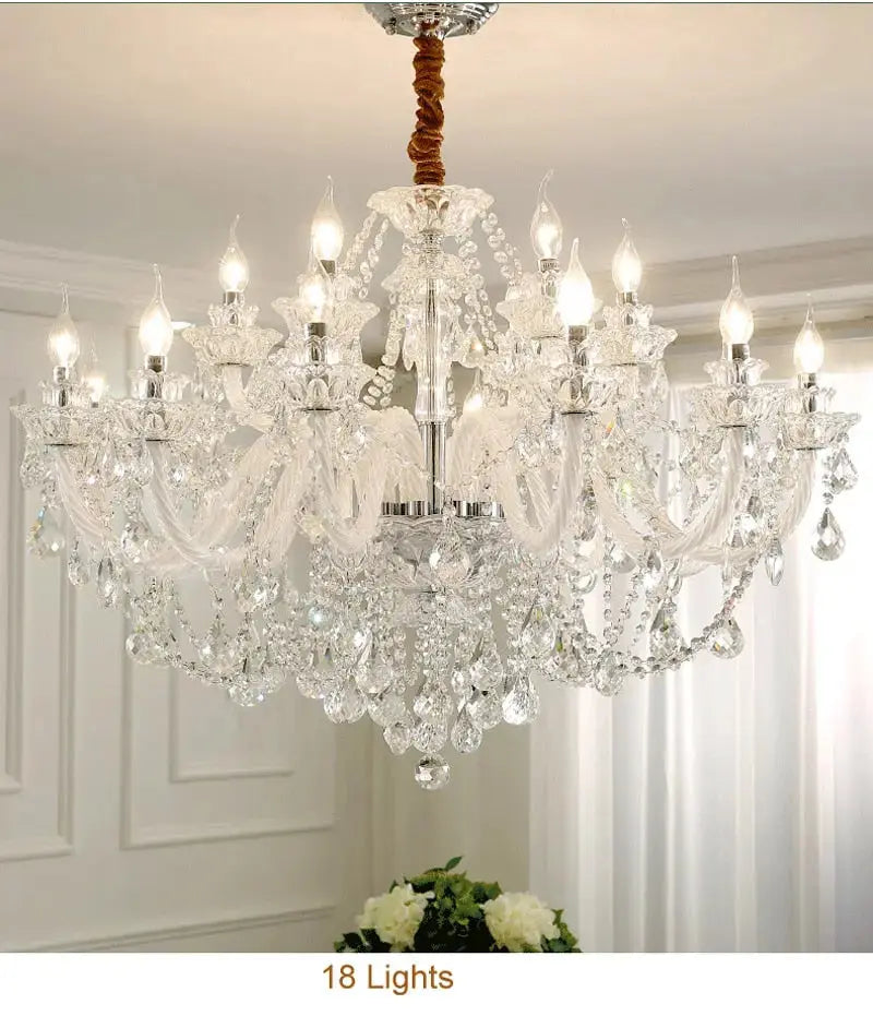 Buckingham Crystal Chandelier — alternate product view 14