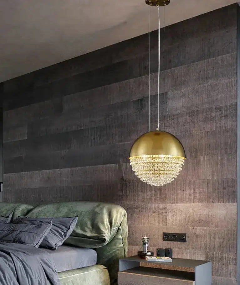 Gold Iron Luxury Retro Living Room Fashion Chandelier — alternate product view 8