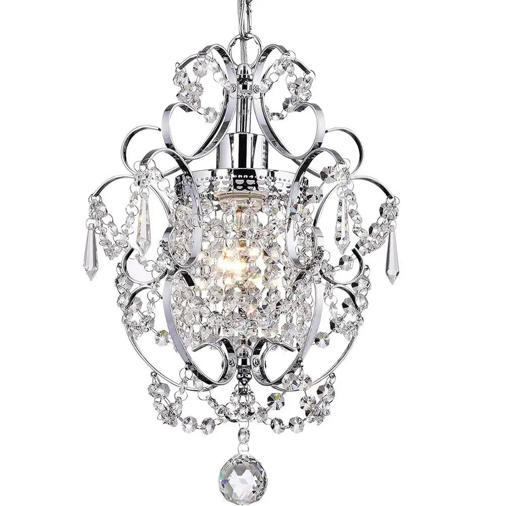 Crystal Mini Chandelier — alternate product view 1