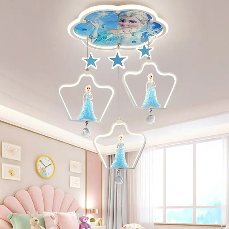 Nordic Girls Bedroom Chandelier — alternate product view 1