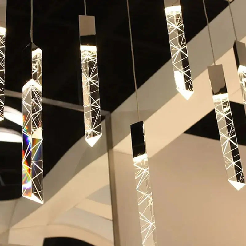 Modern Loft LED Chandelier — alternate product view 4