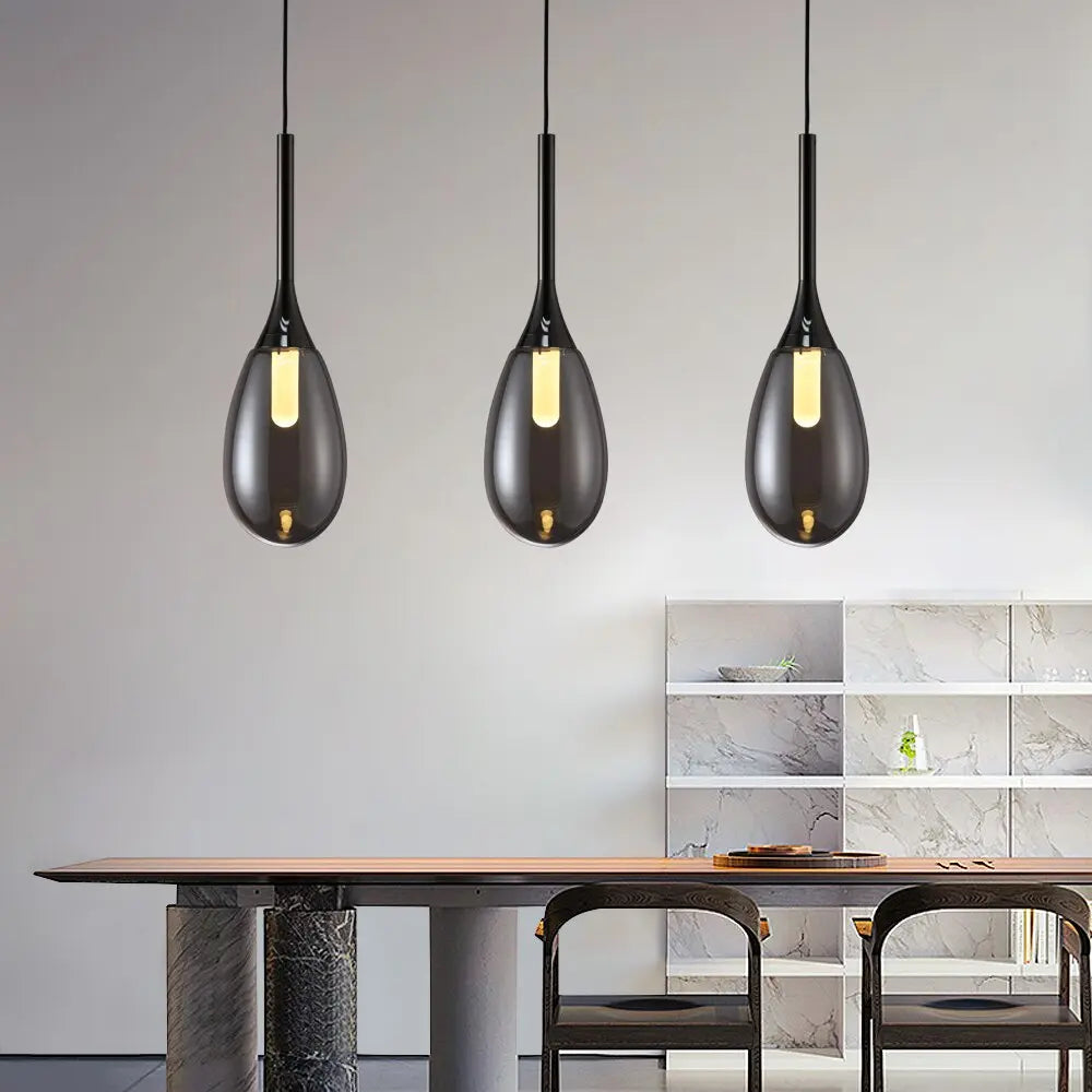 Modern Gold Glass Ball Light — alternate product view 3