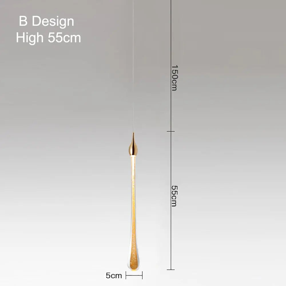 WaterDrop Chandelier — alternate product view 5