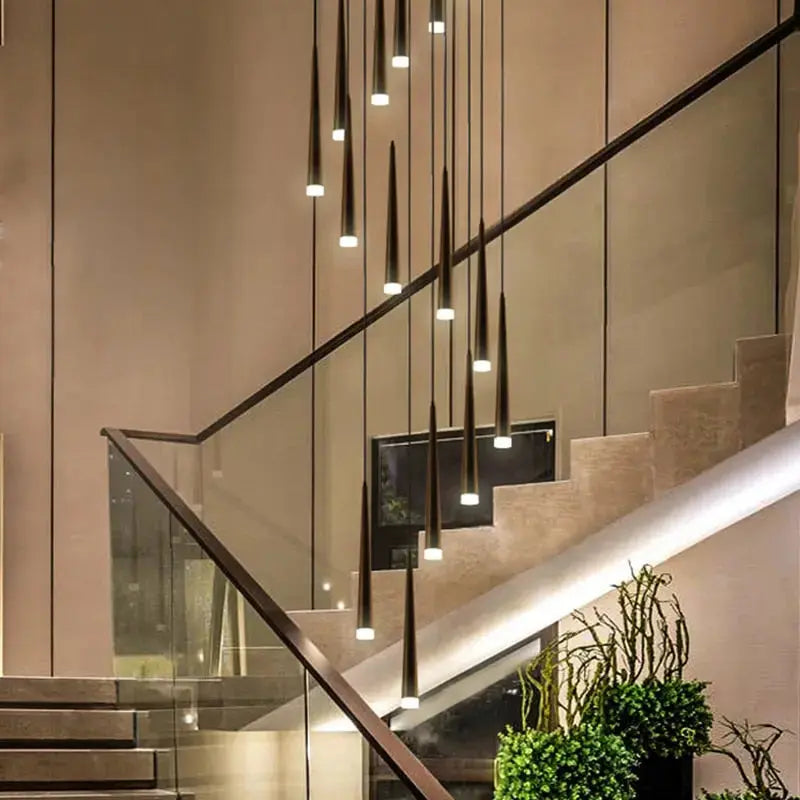 Long Stair Chandelier — alternate product view 5