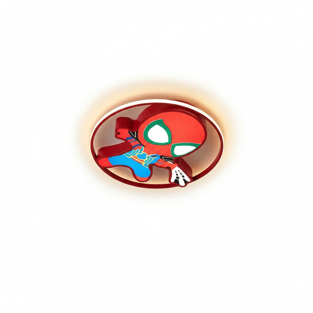 Nordic Spider Man Figure Kids Bedroom Light — alternate product view 1