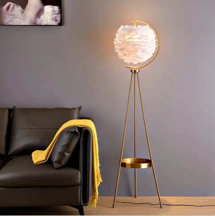 Nordic Standing Lights With Table Floor Lamps — product view