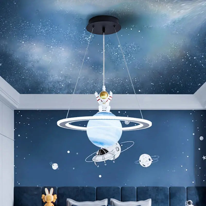 Astronaut Pendant Chandelier — alternate product view 1