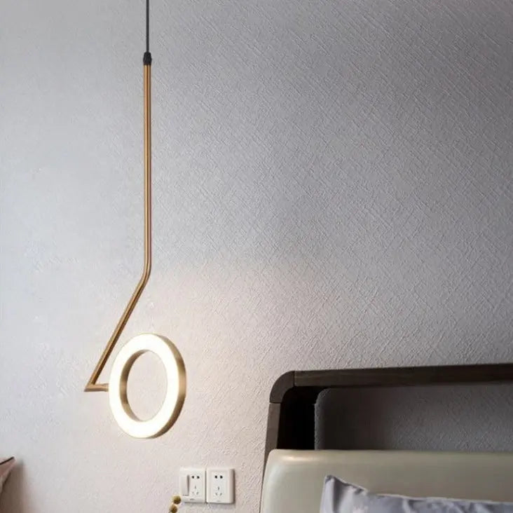 Postmodern Line Ring Lamp — alternate product view 5