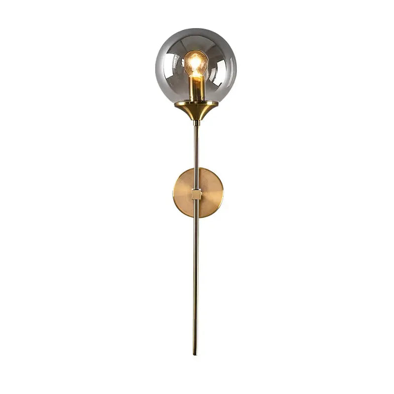 Modern Golden Sconces Round Wall Lamp — product view