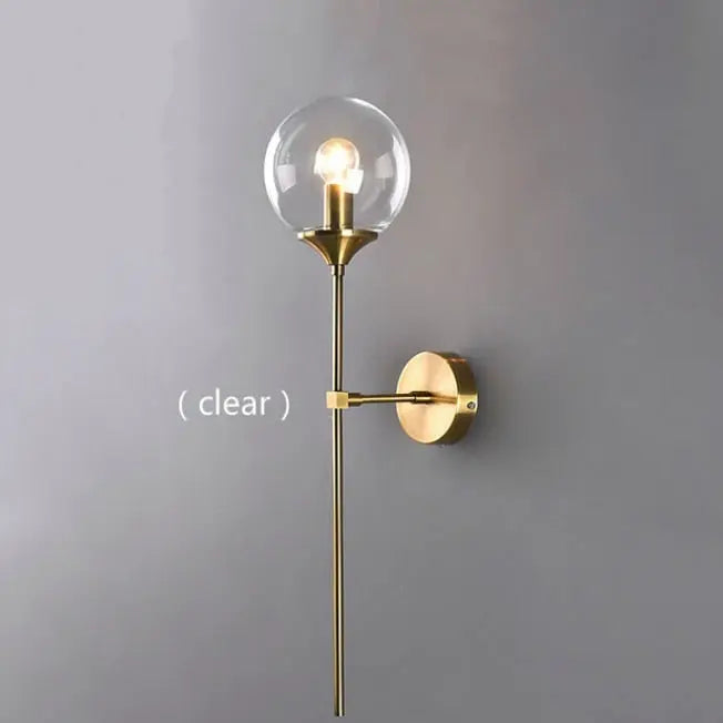 Modern Golden Sconces Round Wall Lamp — alternate product view 6