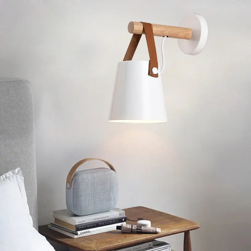 Nordic Wooden Wall Lamp — alternate product view 7