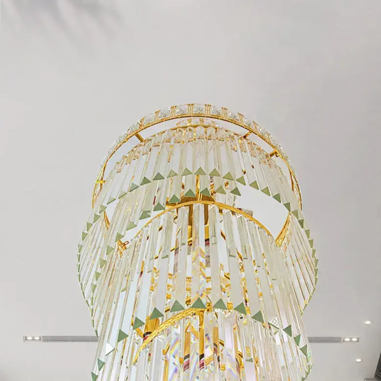 Loft Stair Rotating Long Chandelier — alternate product view 6