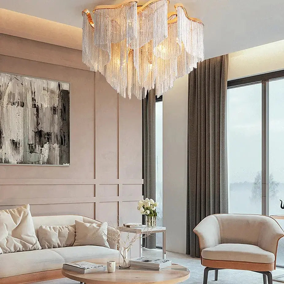 Modern Tassel Decorative Chandelier — alternate product view 4