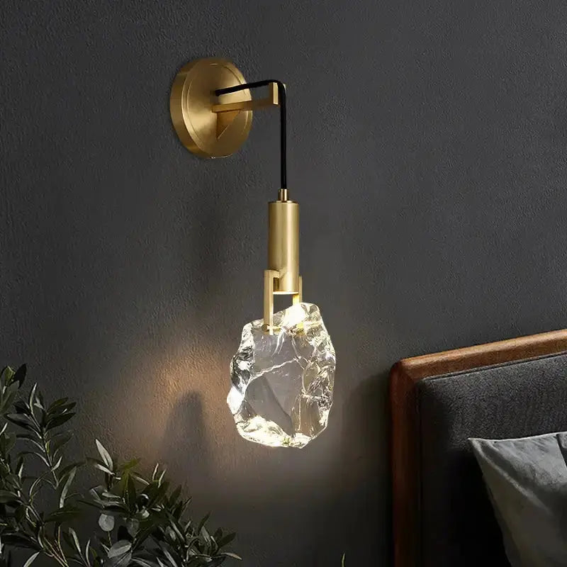 Iceberg Led Crystal Wall Light — shown in an interior setting 2