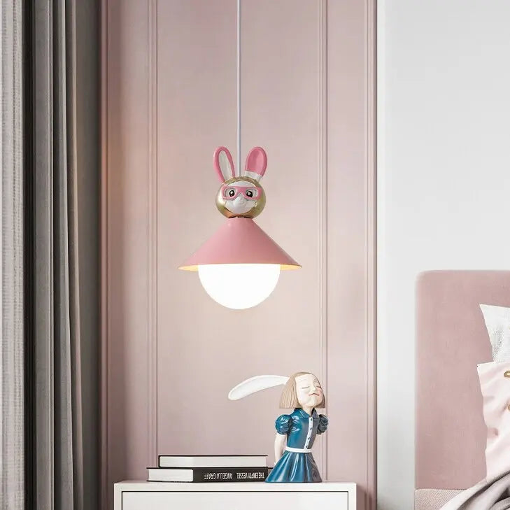 Nordic Kids Room Toys Figurine Pendant Lights — alternate product view 4