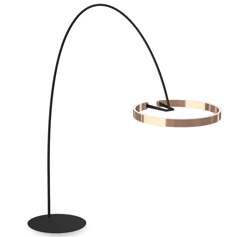 LED Light Round Rings Style Floor Lamp — product view