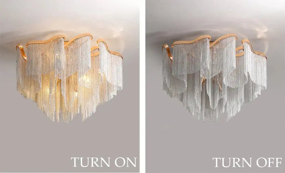Modern Tassel Decorative Chandelier — alternate product view 8