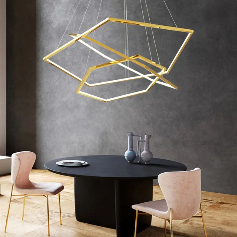 New Post-Modern Chandelier — alternate product view 3