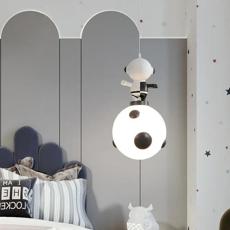 Nordic Kids Room Toys Figurine Pendant Lights — alternate product view 5