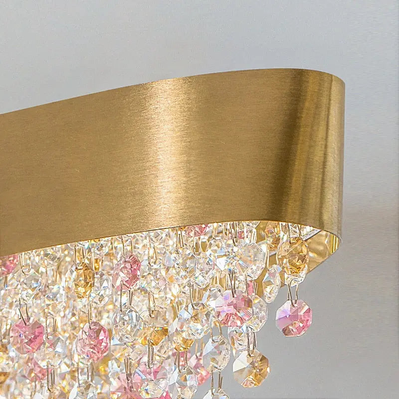 Modern Dining Room Crystal Chandelier — alternate product view 4