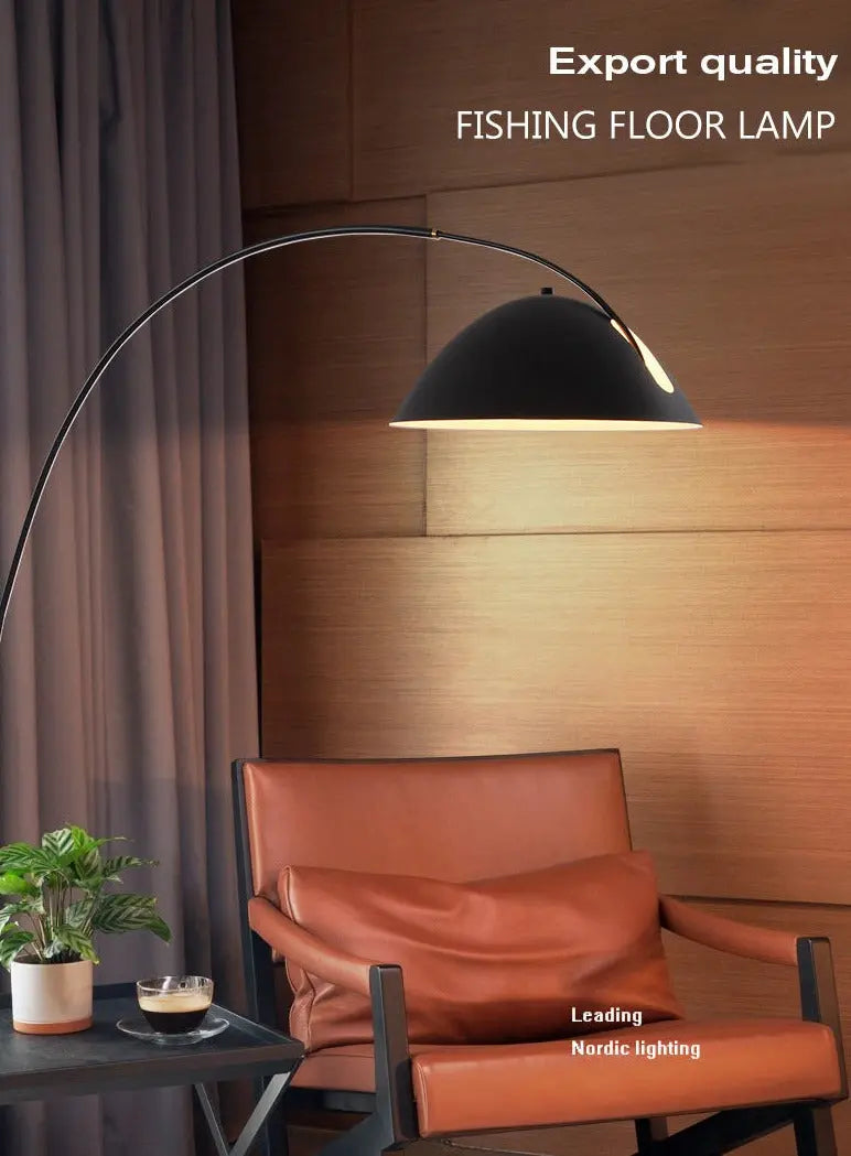 Nordic Fishing Floor Lamp — alternate product view 6